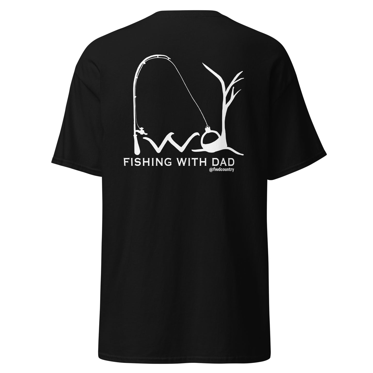 Adult Fishing With Dad T-Shirt